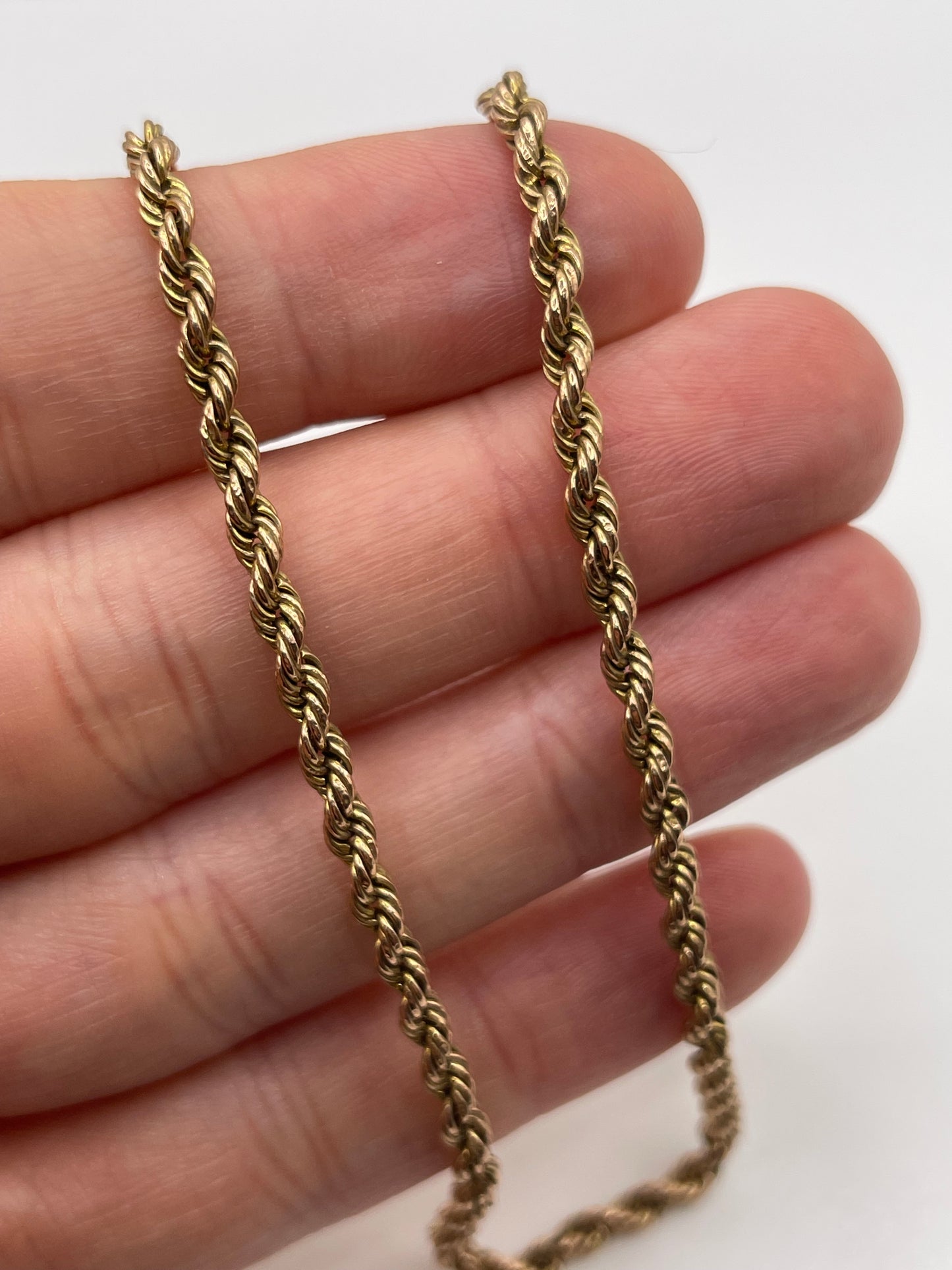 9ct gold chain 167