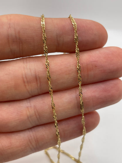 14ct gold chain 546