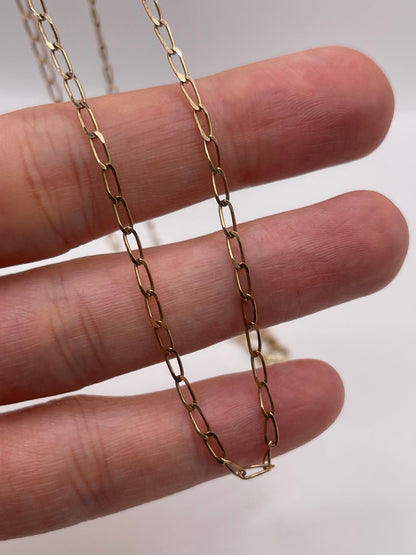 9ct gold chain 189