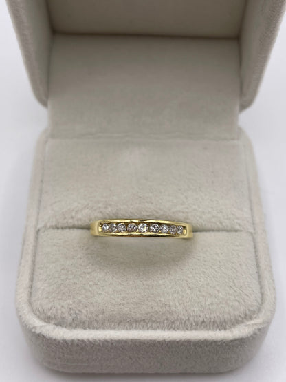 18ct gold diamond ring