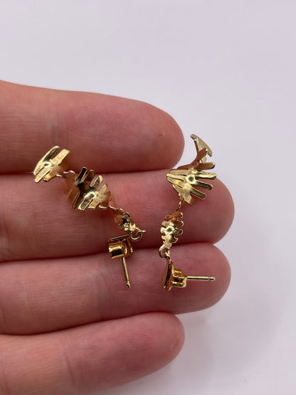9ct gold earrings