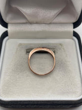 Load image into Gallery viewer, 9ct rose gold diamond ring
