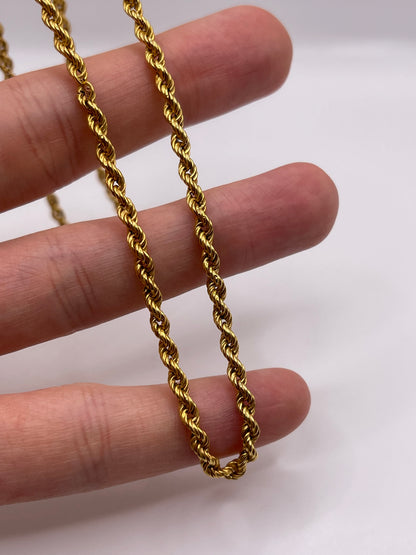 9ct gold chain 484