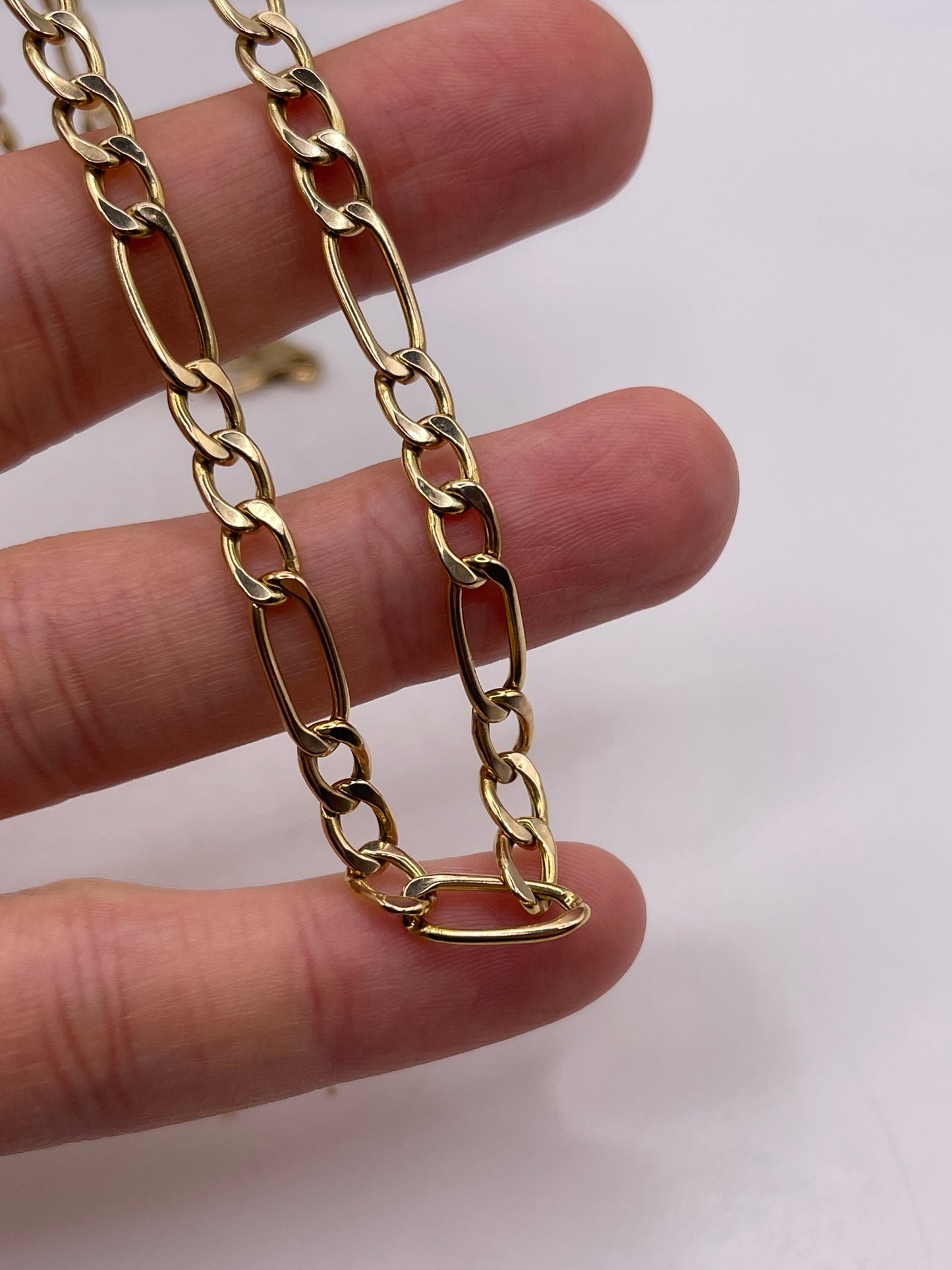 9ct gold chain 456