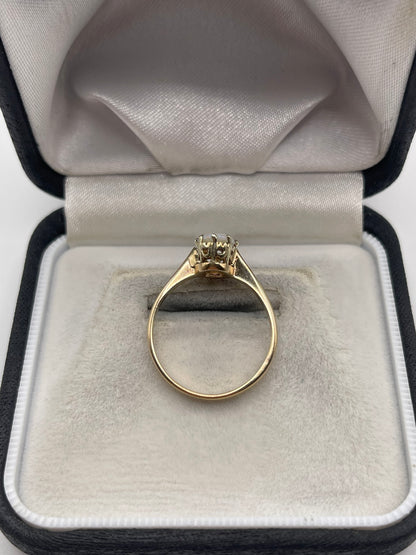 9ct gold opal ring