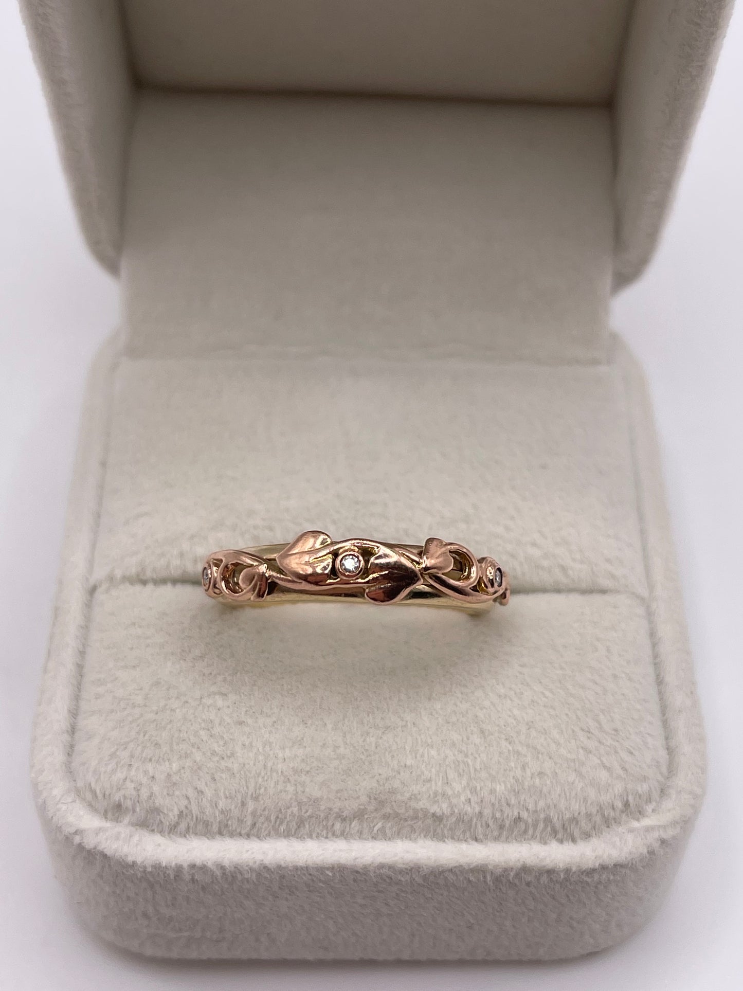 Clogau 9ct gold diamond ring