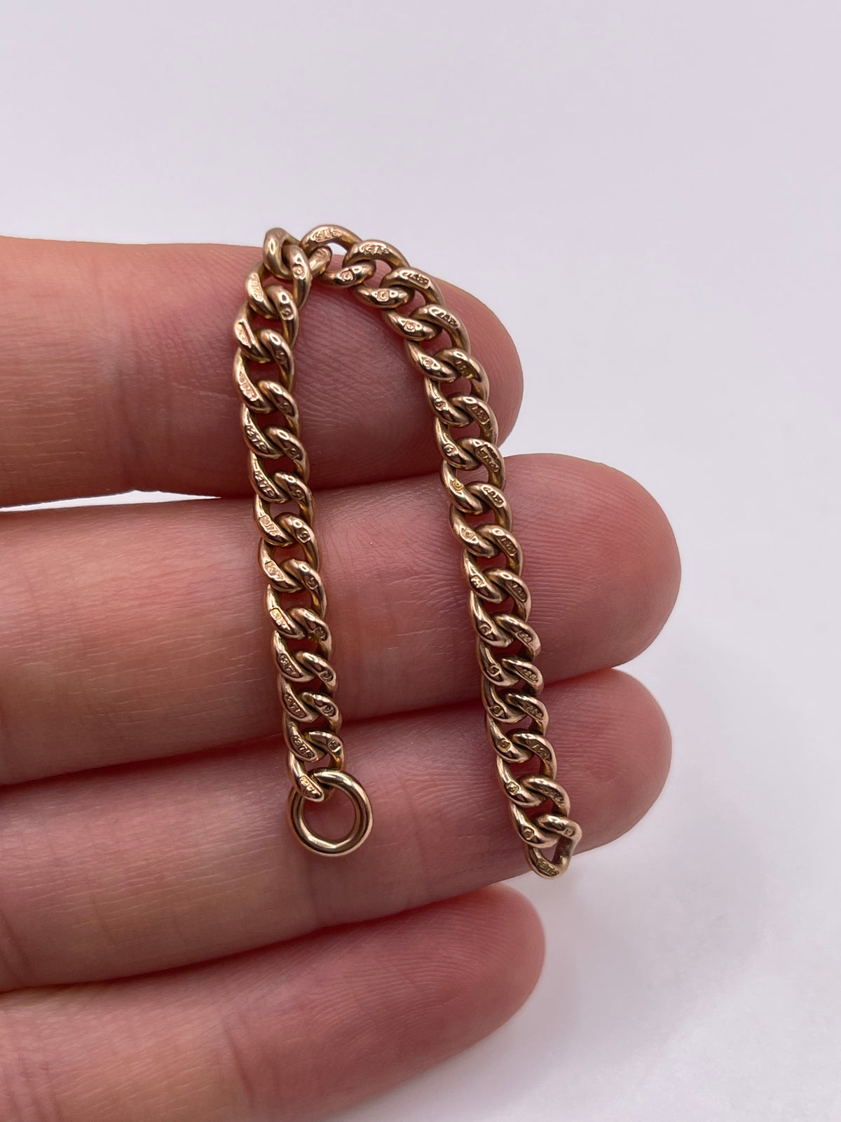 9ct rose gold extender