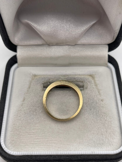 9ct gold diamond ring