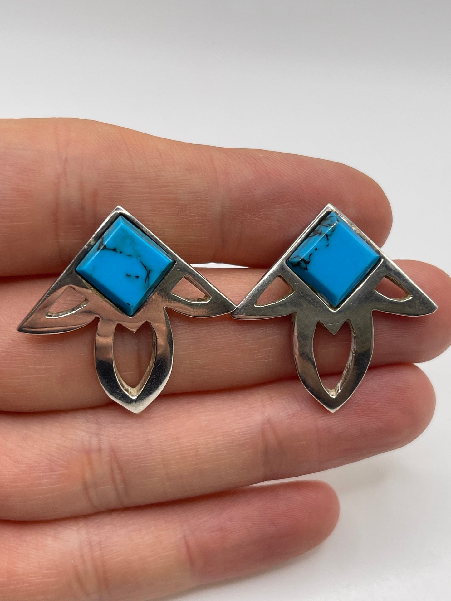 Mexican silver earrings