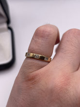 Load image into Gallery viewer, 9ct gold diamond ring
