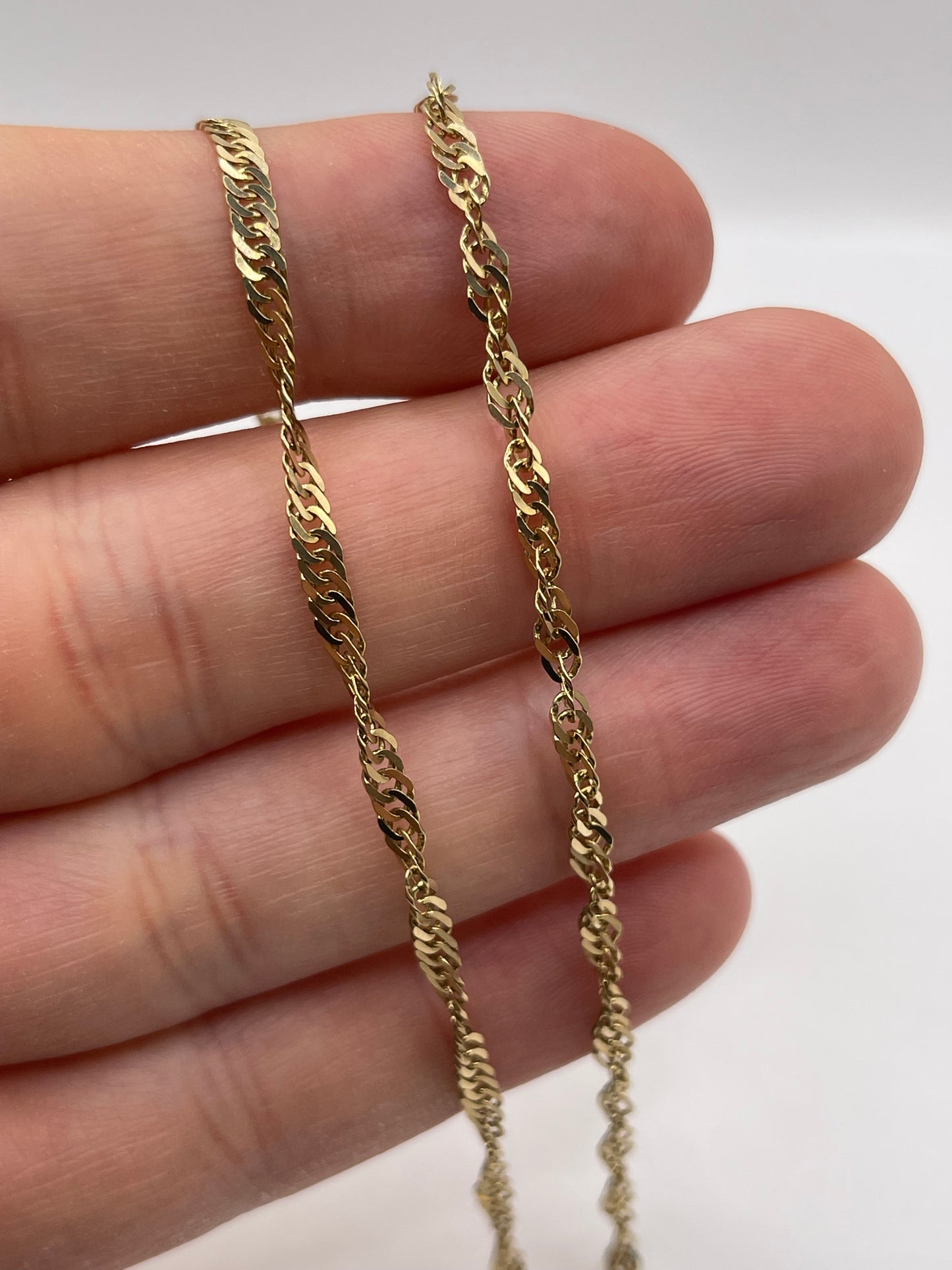 9ct gold chain 133