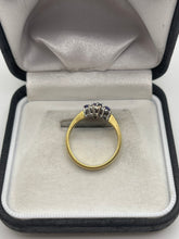 Load image into Gallery viewer, 18ct gold tanzanite and diamond ring
