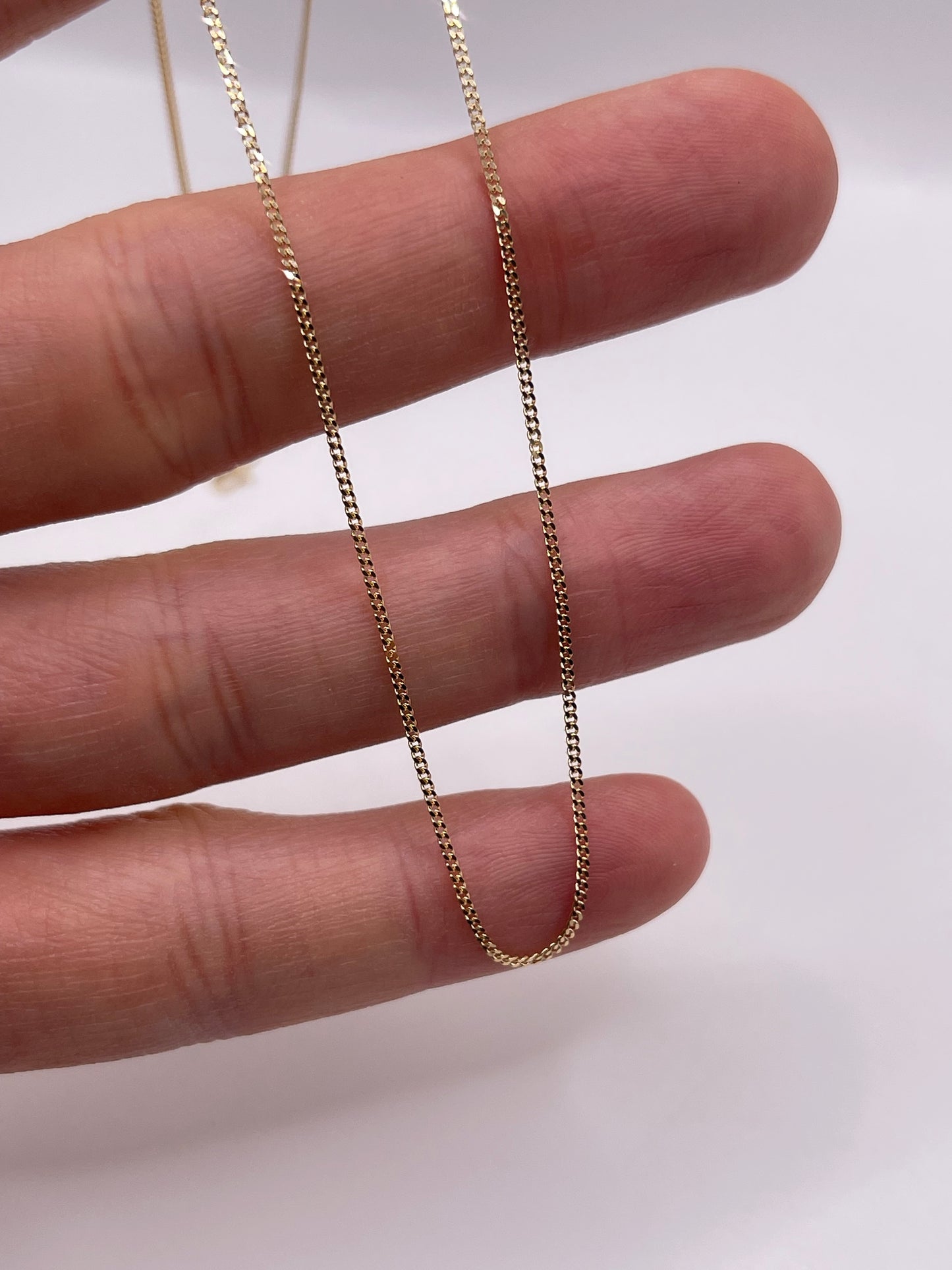 9ct gold chain 375