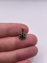 Load image into Gallery viewer, 9ct gold sapphire pendant
