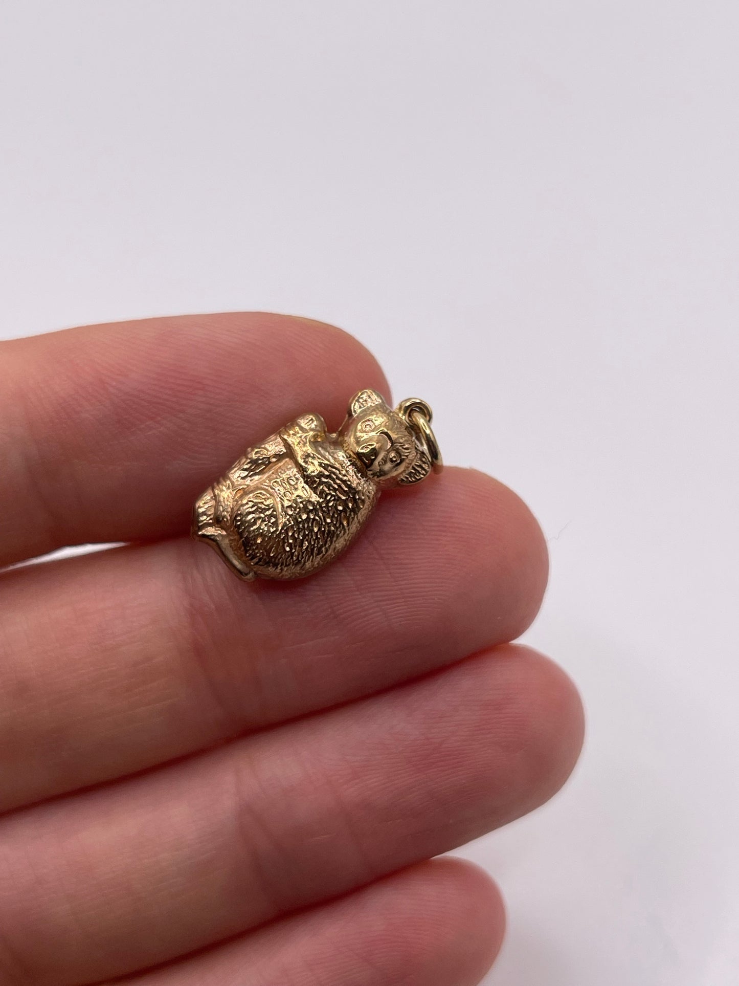9ct gold koala bear charm