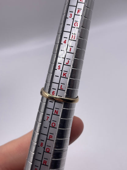 9ct gold coral and diamond gypsy ring