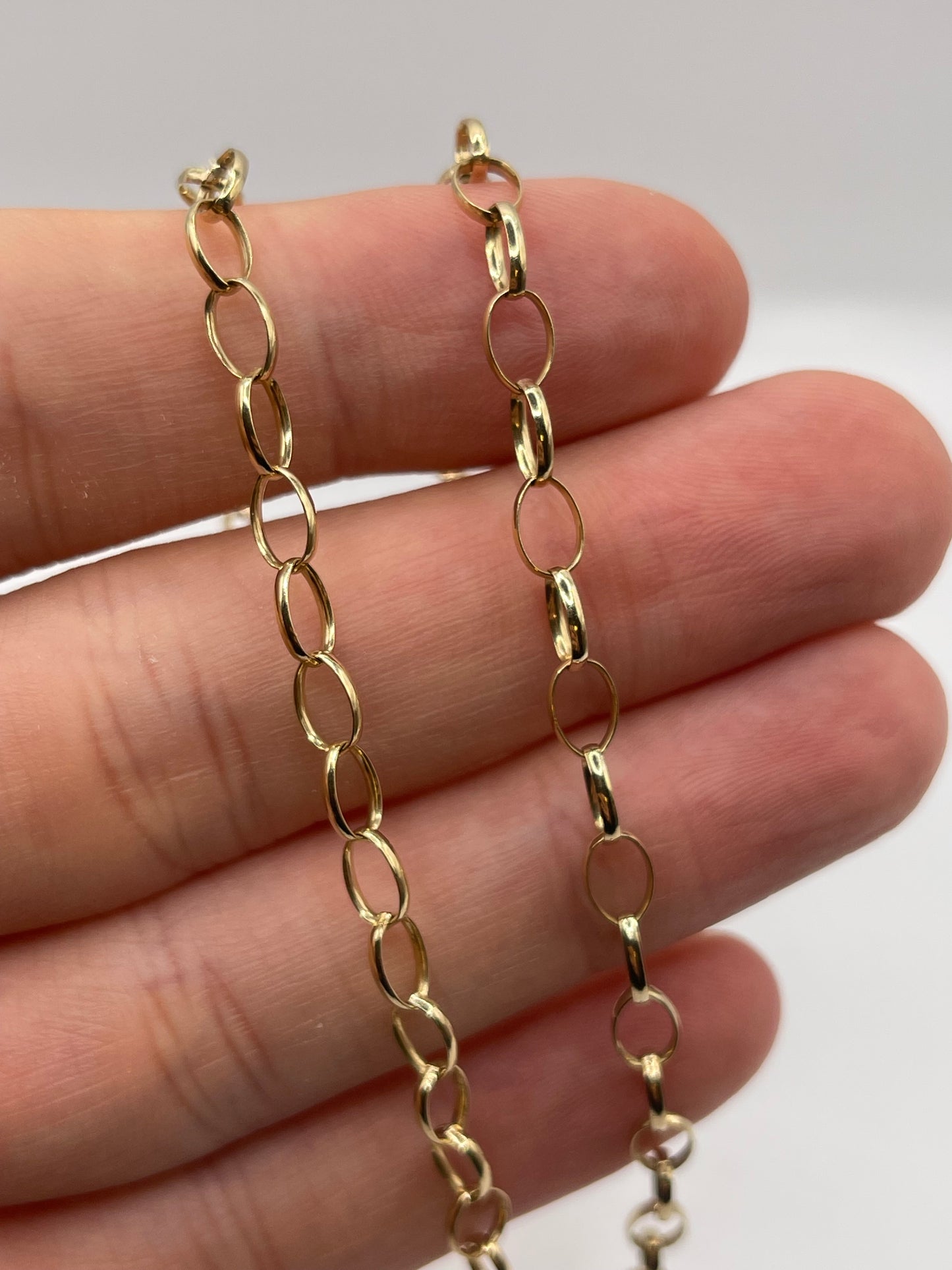 9ct gold chain 254