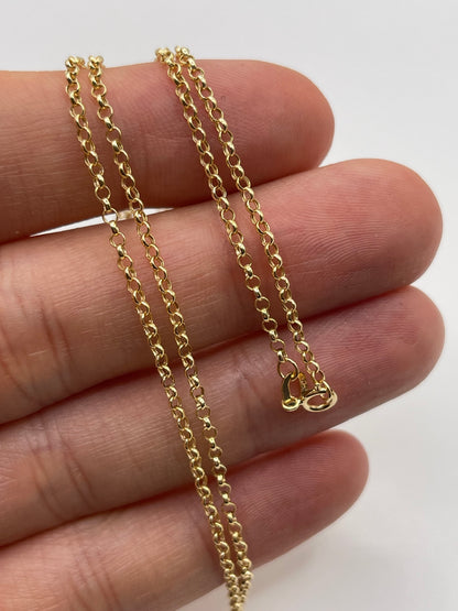9ct gold chain 292