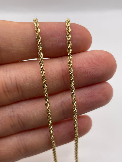 9ct gold chain 269