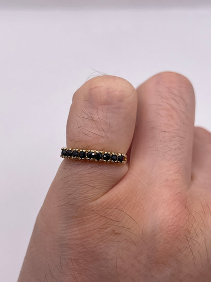 9ct gold sapphire ring