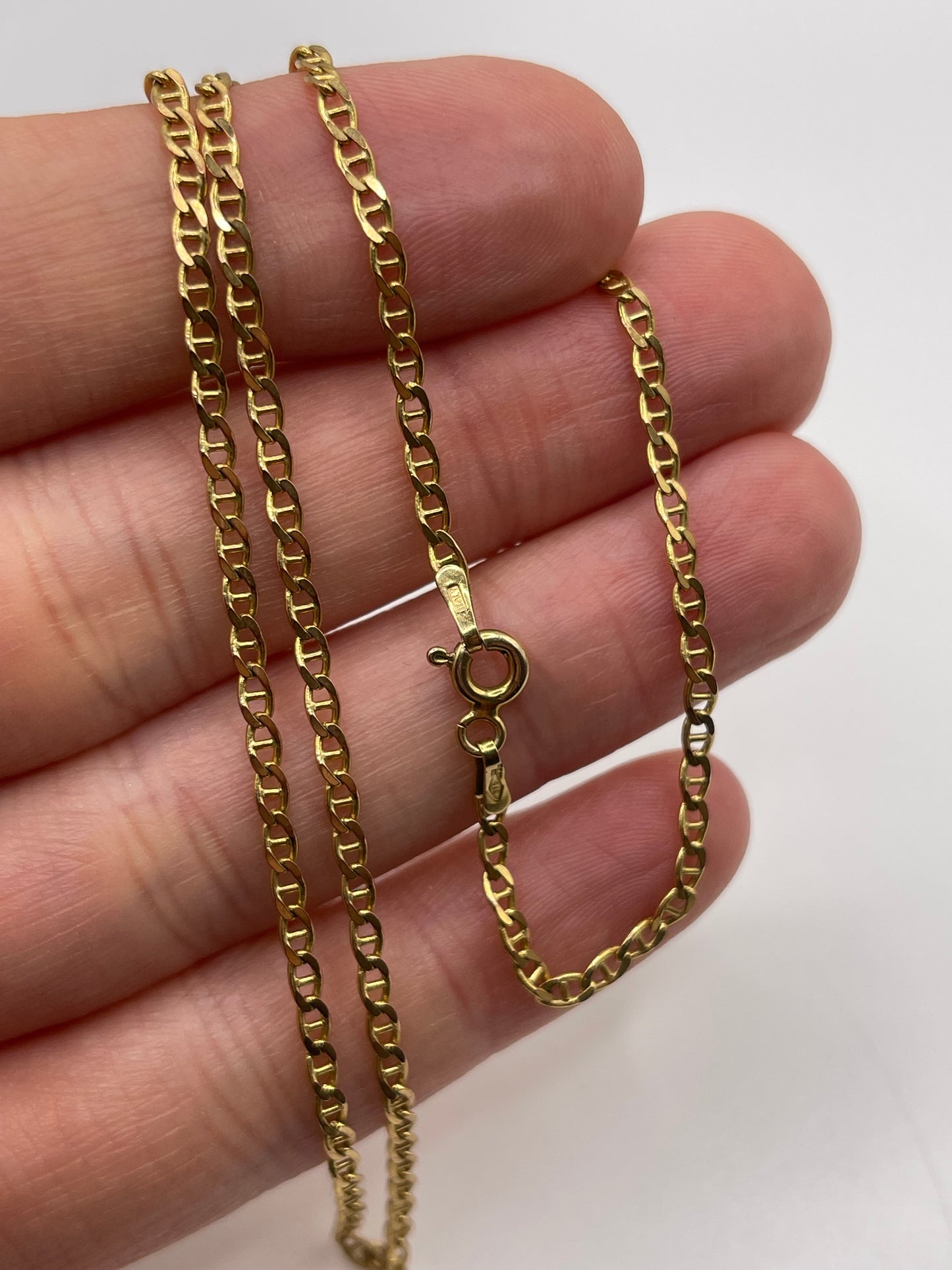 9ct gold chain 168