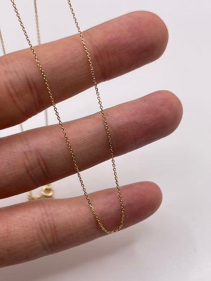 9ct gold chain 329