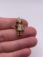 Load image into Gallery viewer, 9ct gold doll pendant
