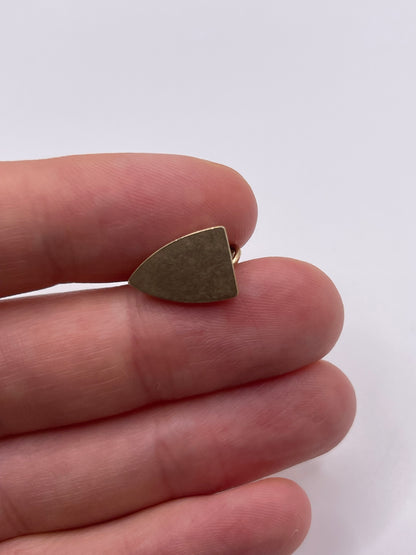 9ct gold iron charm