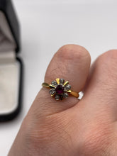 Load image into Gallery viewer, 18ct gold ruby and diamond ring
