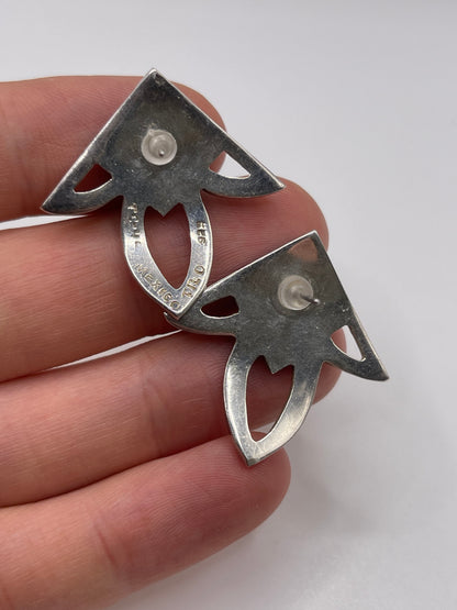 Mexican silver earrings