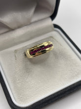 Load image into Gallery viewer, 18ct gold ruby ring
