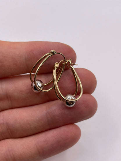 9ct gold Creole earrings