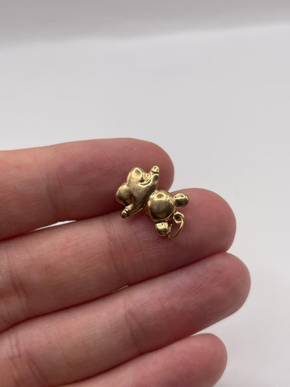 9ct gold bear charm