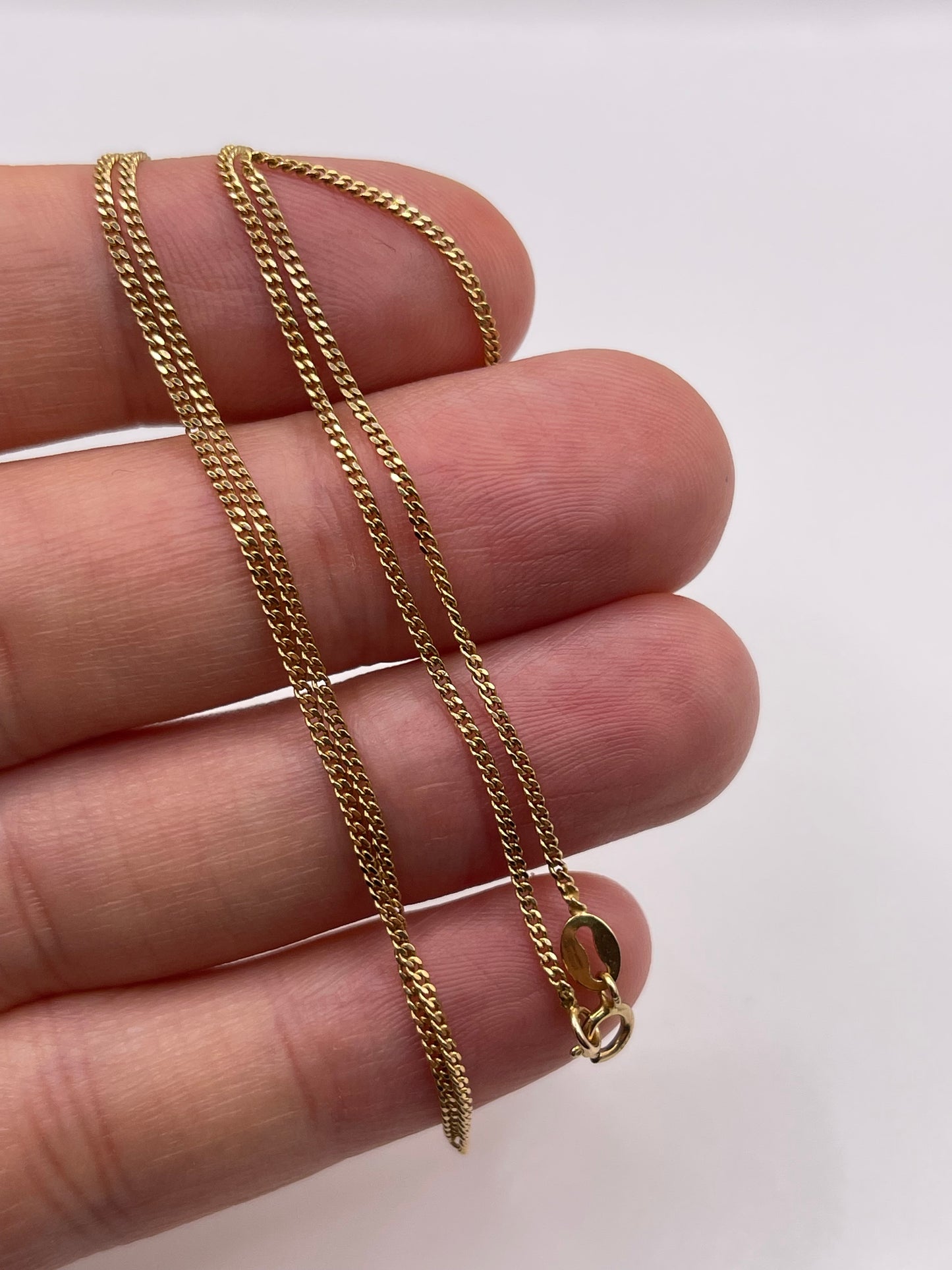 9ct gold chain 436