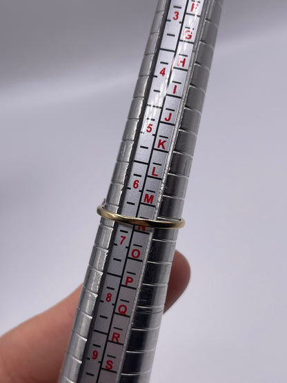 9ct gold ruby and diamond ring