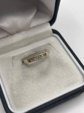 Load image into Gallery viewer, 9ct gold 25 point diamond ring
