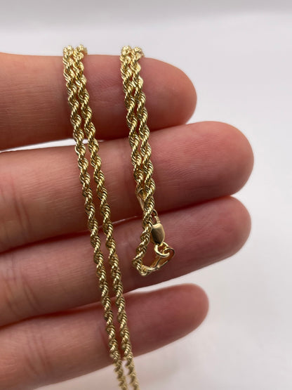 9ct gold chain 368