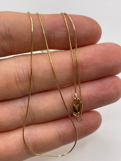 18ct gold chain 349
