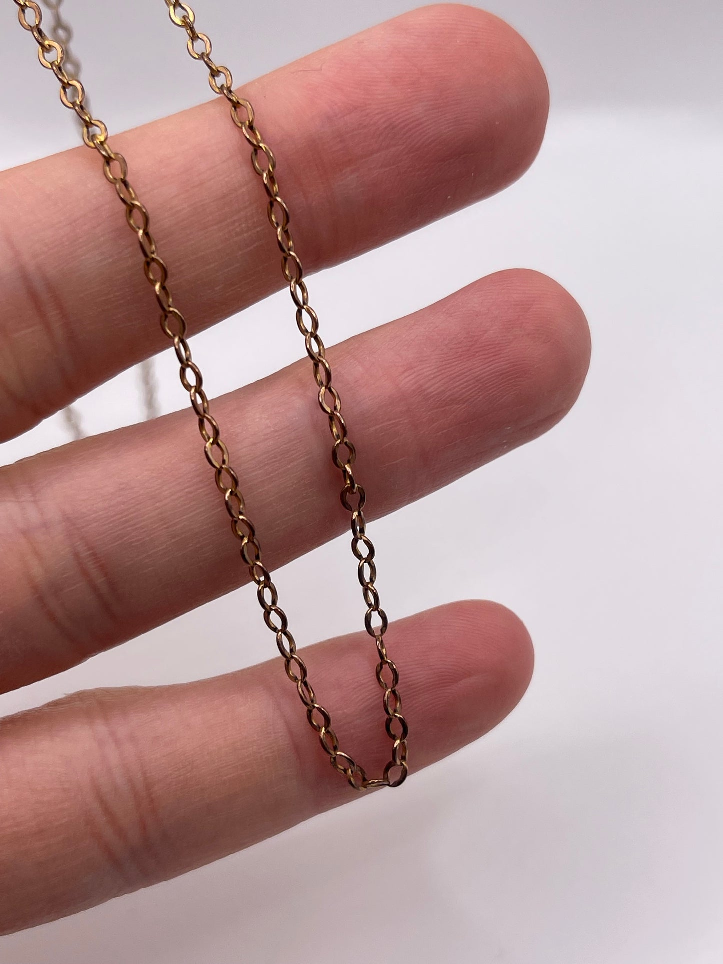 9ct rose gold chain 176