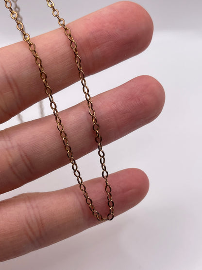9ct rose gold chain 176
