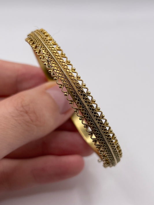 Antique 15ct gold bangle