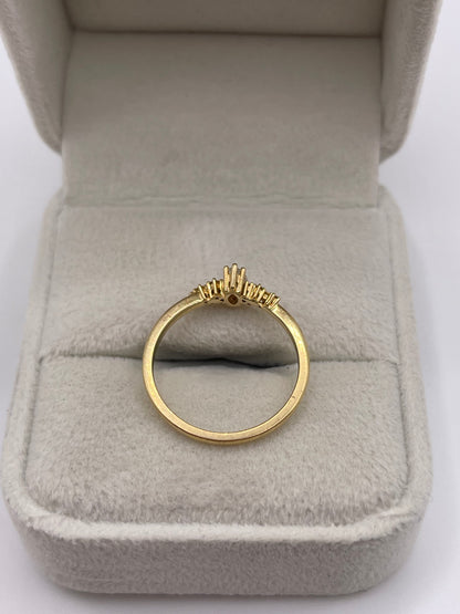 18ct gold diamond ring