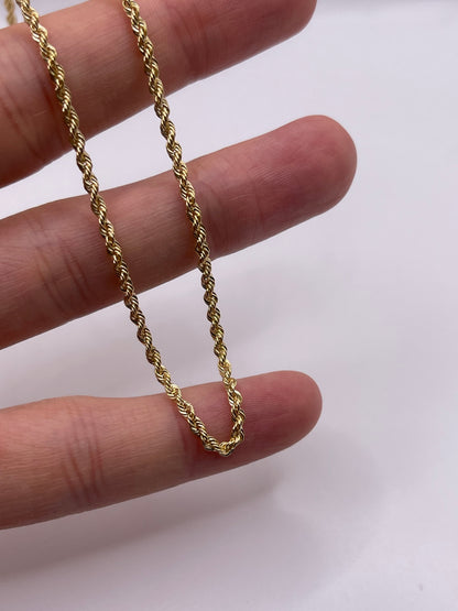 9ct gold chain 269