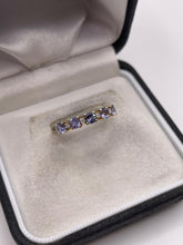 Load image into Gallery viewer, 14ct gold tanzanite and diamond ring
