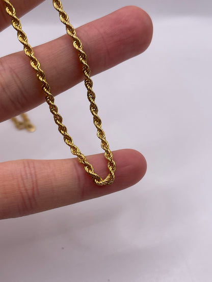 9ct gold chain 457