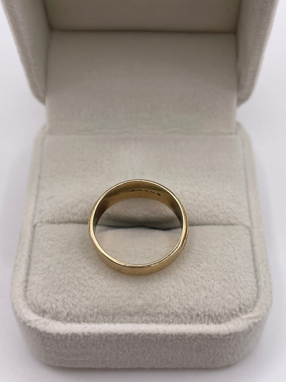9ct gold diamond ring