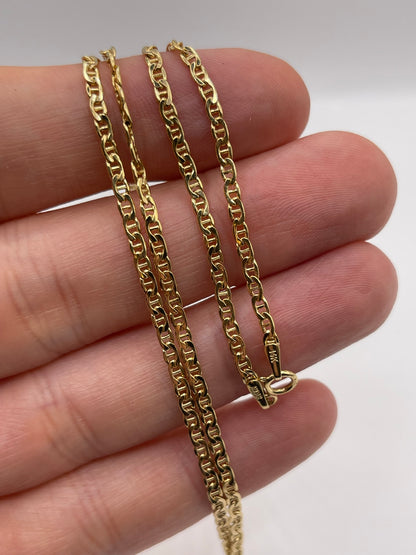 14ct gold chain 190