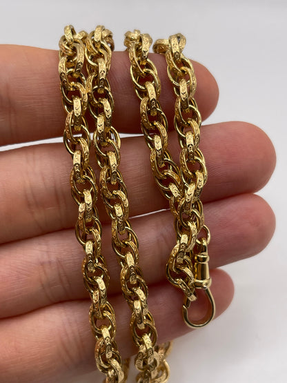 9ct gold chain 481
