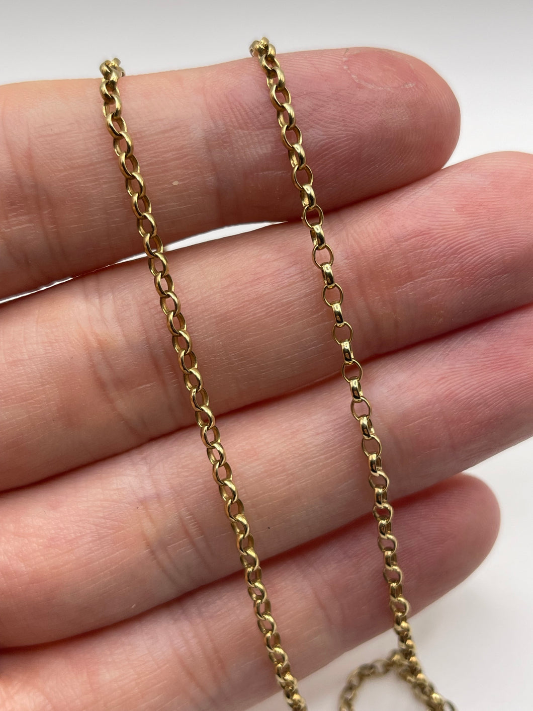 9ct gold chain 72