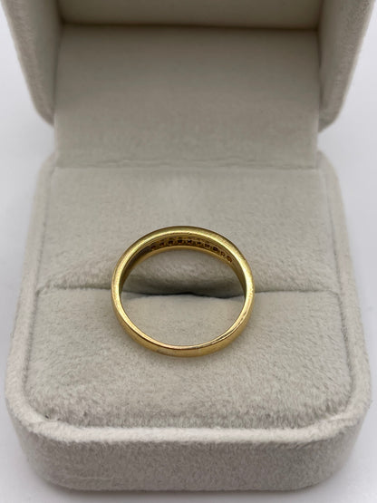 18ct gold diamond ring